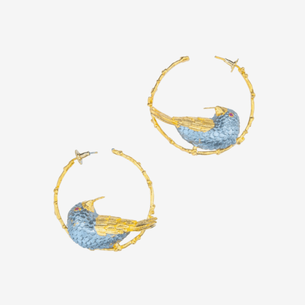Bird on a Perch Earrings