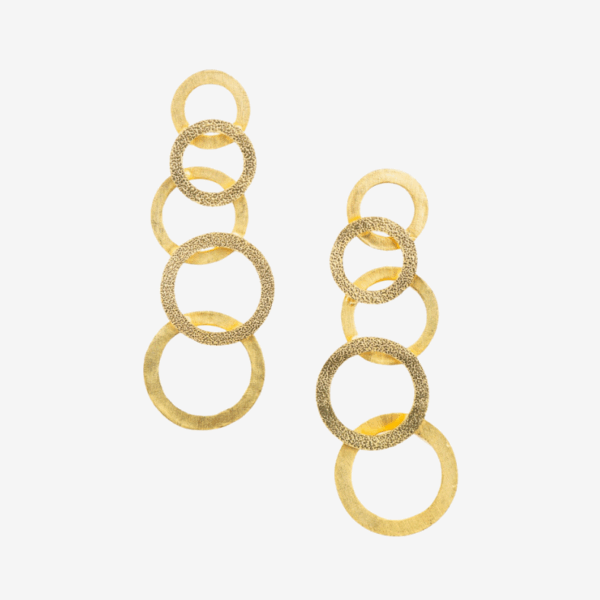 Dangling Circle Earrings