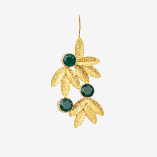 Emerald Fern Earrings