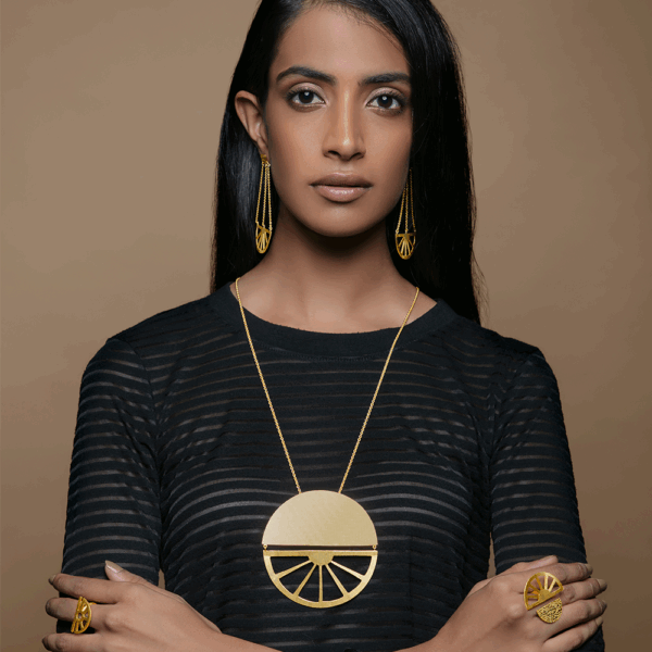 Semicircle Neckpiece