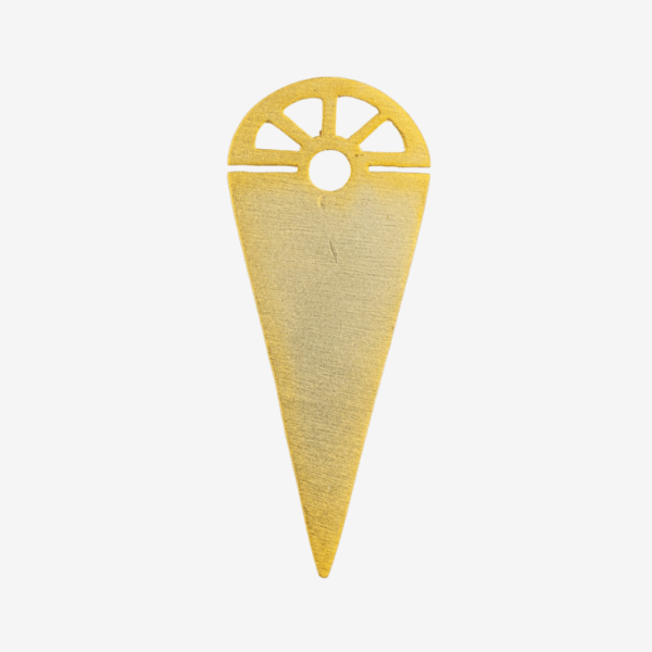 Semicircle & Triangle Earring