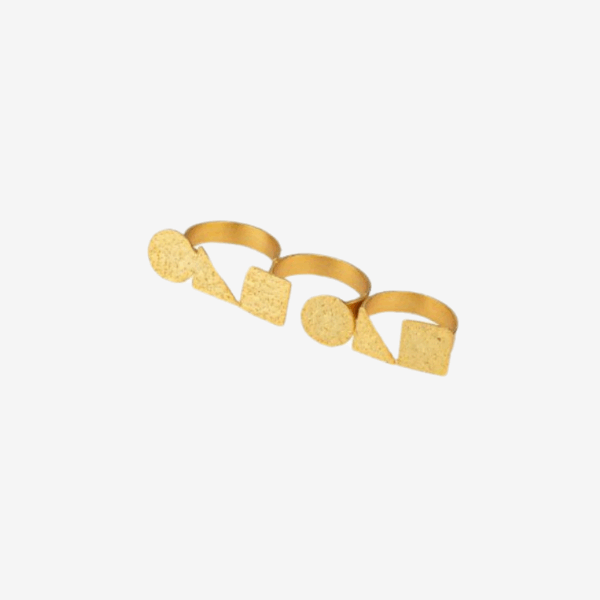 TBC Signature Double Logo Ring